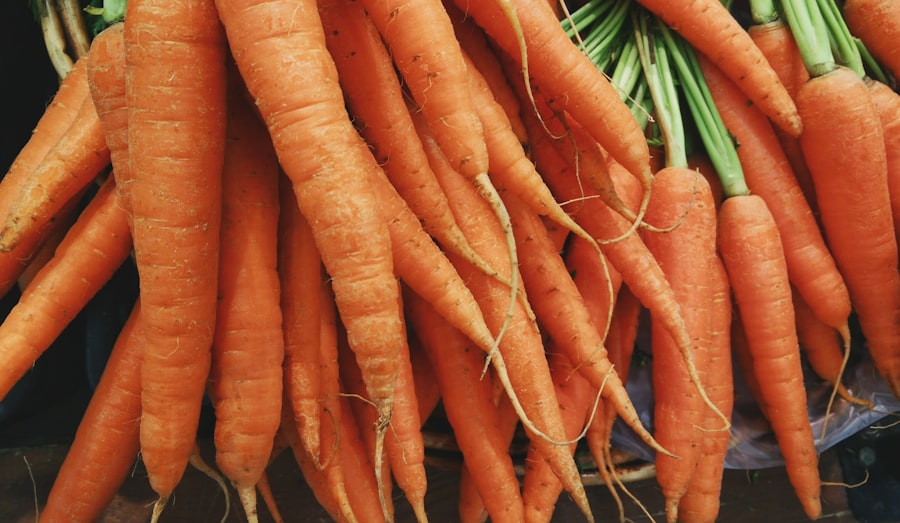 Vegetales ricos en carotenoides